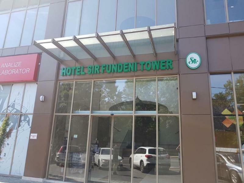Aparthotel SIR Fundeni Tower Bukarest Exterior foto